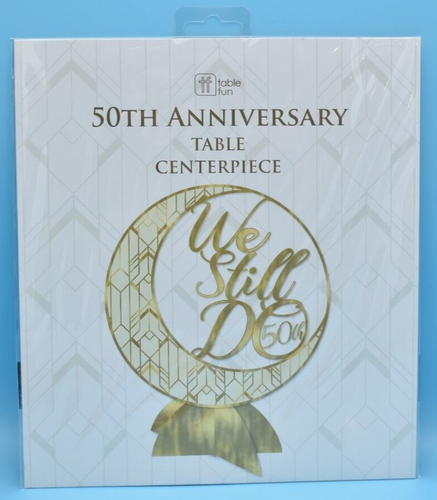 50th Anniversary Table Centerpiece / We Still Do 50th / 12er Pack - Bild 1 von 5