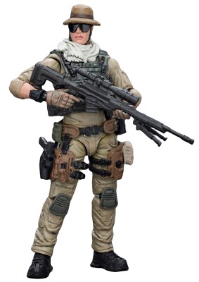 HiPlay JoyToy U.S. Army Delta Assault Squad-Scharfschütze1:18 Actionfigur JT9527