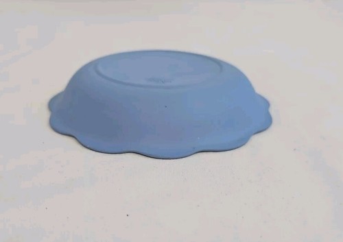 Wedgwood Saucer Bowl Dish Jasper Blue RARE VTG 1956 Made In England - Picture 3 of 6