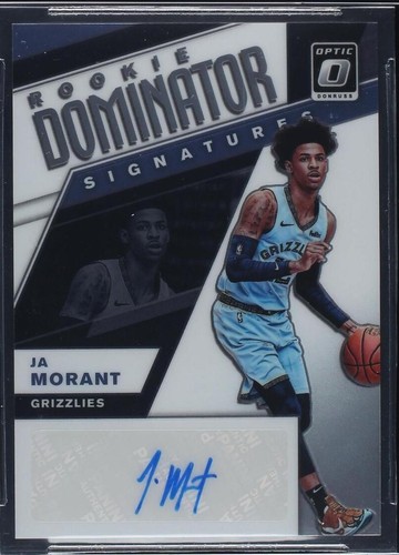JA MORANT 2019-20 PANINI DONRUSS CHOICE INFINITE ROOKIE RC PSA 8