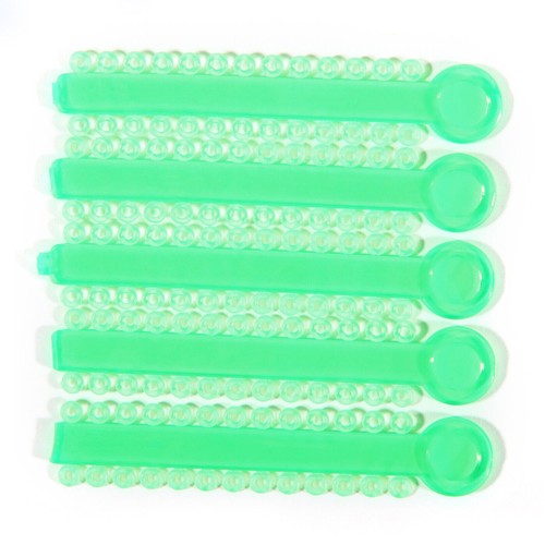 Paquete de 1 lazos de ligadura de ortodoncia dental bandas elásticas de goma 45 colores 1040 piezas - Imagen 316 de 387