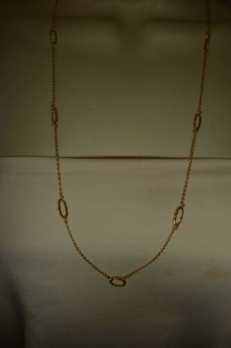 SPARTINA 449 SIGNIERTE DE: IQUE 14" L GOLDTON KETTENKETTE HALSKETTE #20/2 A