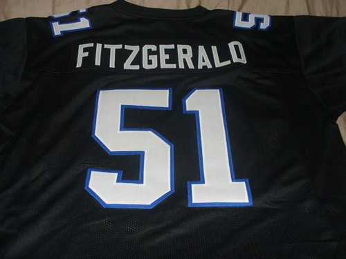 NCAA FOOTBALL PAT FITZGERALD N.WESTERN TRADE SHOW JERSEY CHOICE SZ #51 NO VINYL - Picture 8 of 8