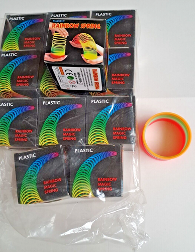 Sonderposten 12 x große Spirale Regenbogen, Geburtstag, Spielen, Kinder SALE!