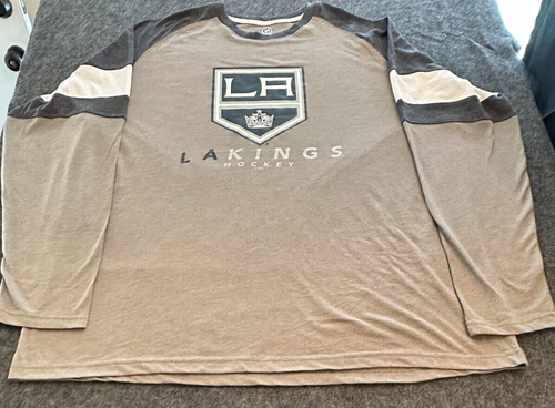 New Los Angeles Kings New  Hockey Long Sleeve Mens Shirt Size XL  B19 - Picture 1 of 4