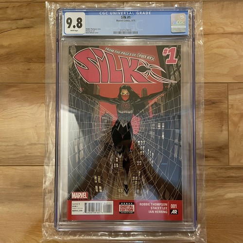 Silk #1 Marvel Comics 2015 CGC 9.8 Cindy Moon 1st Solo 1st Hector C Spectro Key