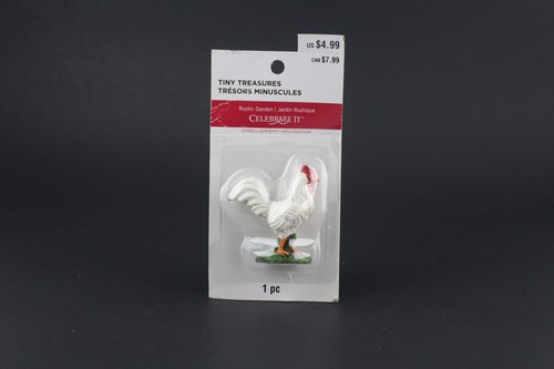 Miniatur Modell Hahn von Celebrate It kleine Schätze rustikale Mini Garten Deko - Bild 1 von 11