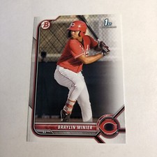 2022 Bowman Paper Prospect 1st Bowman Braylin Minier #BP-93