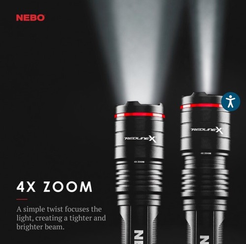 NEBO 6860 Redline-X Rechargeable Flashlight - Picture 5 of 12