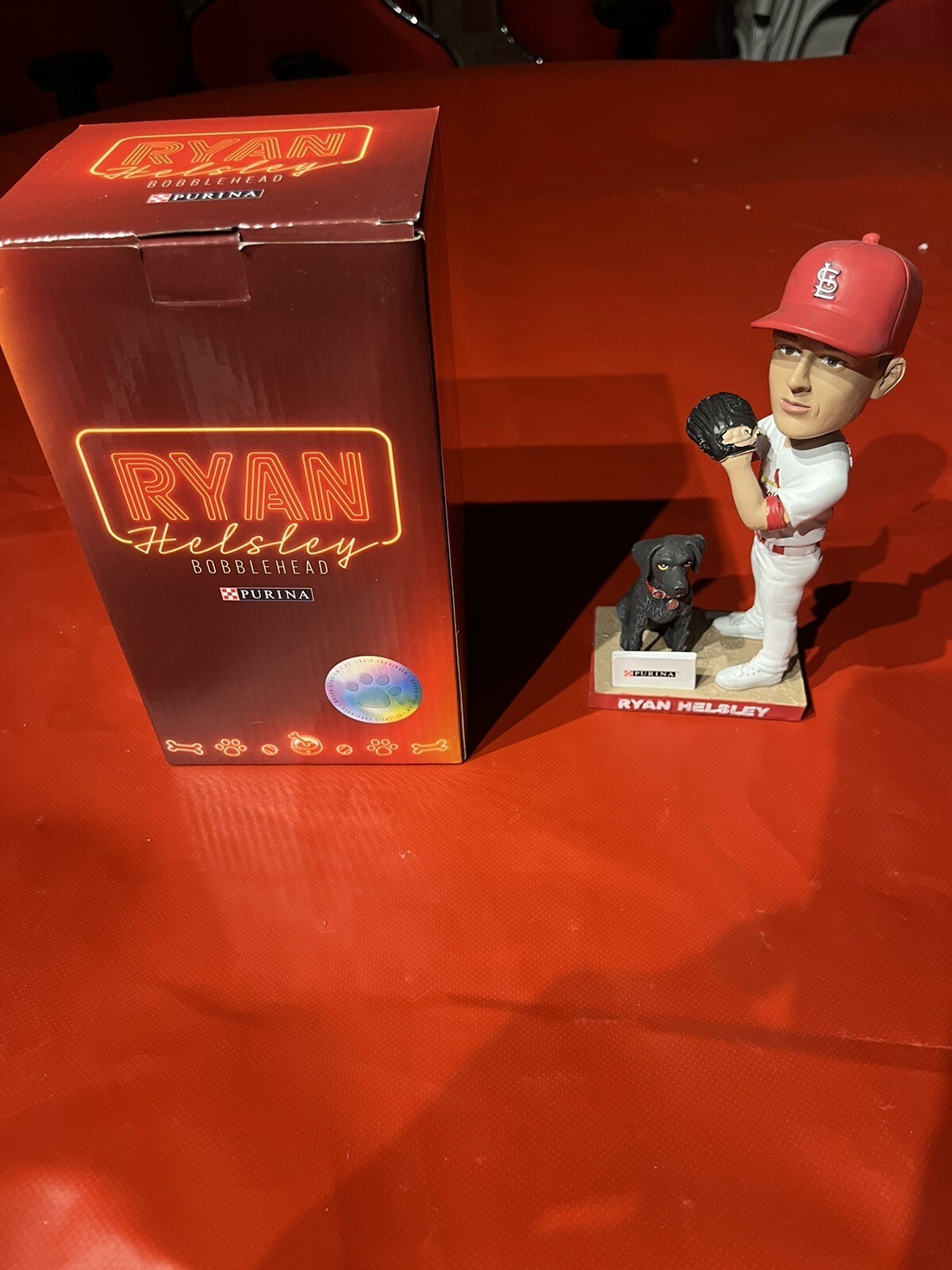 St Louis Cardinals Ryan Helsley Bobblehead Pooches in the ParkWith Box