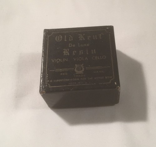 Vintage Bow Resin - Old Kent- Supertone - "For the Artist's Bow" - Picture 2 of 5