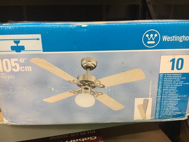 Westinghouse Lighting 101000 Screw In Ceiling Fan Brace Delivery