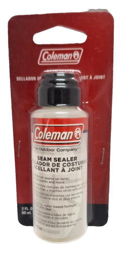 COLEMAN Seam Sealer for Tents Tarps and Backpacks Brand New Sealed 2 Ounces