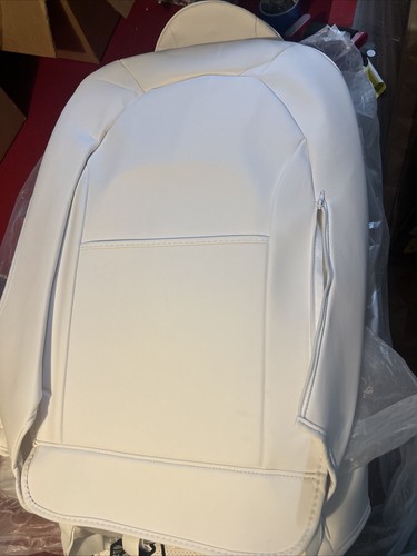 RuiYue Carry Fit Tesla Model 3 Car Seat Cover, Nappa Leather Seats Protector,... - Foto 2 di 3
