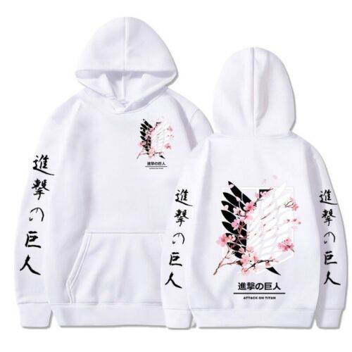 Attack on Titan Anime Hoodie Jacke Freizeit Pullover Cosplay Kostüm Sweatshirt - Bild 8 von 14