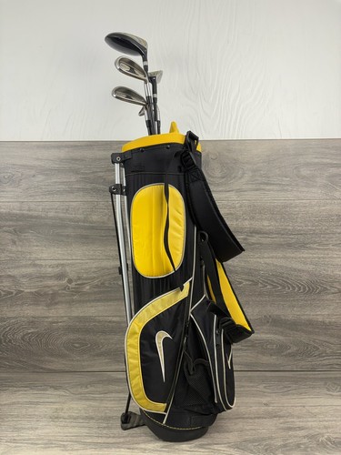 Nike SQ Machspeed Youth JR Junior Golf RH 5 Club Set w/ Bag