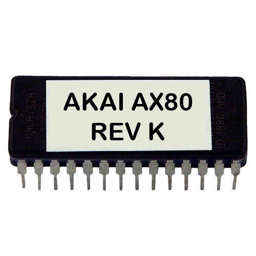 Akai AX-80 Rev K Firmware OS Update Eprom Latest O.S AX80 - Bild 1 von 2