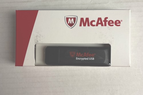 McAfee Encrypted USB Standard USB-ST02-8GBPFA 8 GB USB 2.0 Flash Drive - Picture 5 of 6