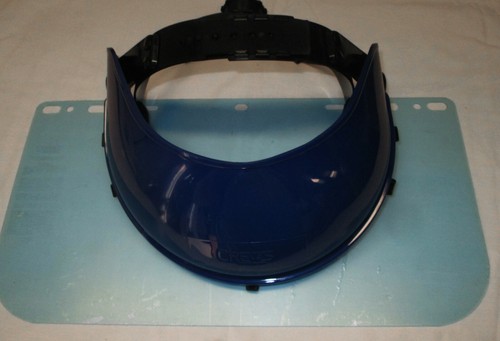NEU LIFT-UP! KLAR KUNSTSTOFF VOLLGESICHTSSCHUTZ MIT VERSTELLBAREM STIRNBAND GESUNDHEITSWESEN PPE - Bild 4 von 12