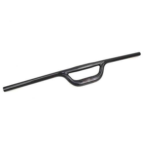 3K full carbon fibre 9.5 degrees backsweep double tube carbon bike handlebar - Picture 7 of 24