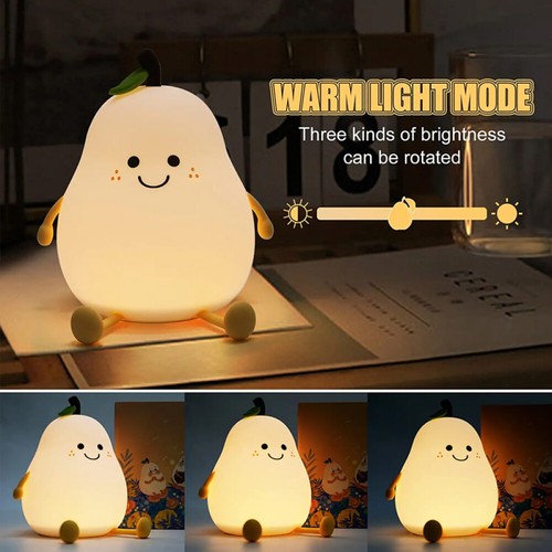 Nachtlicht LED Kinderzimmer Baby Kind Lampe Tischlampe Nacht Night Light USB - Bild 7 von 12