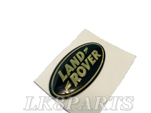 Land Range Rover Discovery 2 Freelander Steering Wheel Emblem Green Oval Badge - Picture 3 of 4