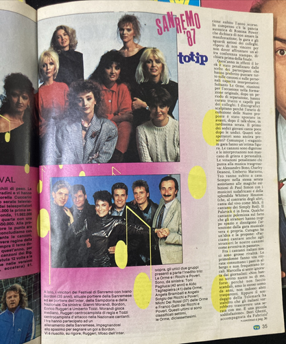 Lotto TV sorrisi e canzoni 7 Riviste *ACCETTABILI 1984-1986-1987-1988 - Foto 13 di 24