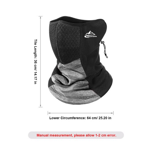 Ski Mask Winter Thermal Face Mask Cover for Men Women Motorcycle Riding Headwear - Picture 8 of 14