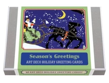Season's Greetings - Boxed 12 Christmas Cards 6 Designs HolidayCollection Gift