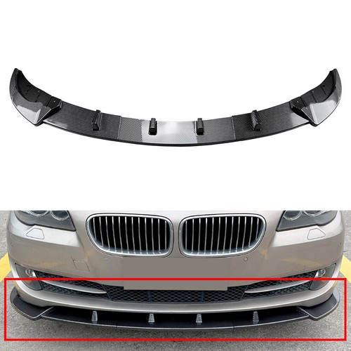 Front Bumper Spoiler Lip For BMW 5 Series F10 Standard Version 2011-2014 2011 - Picture 1 of 6