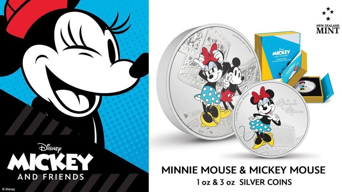 2023 Disney Mickey & Friends – Minnie Mouse 1oz Silver Coin | eBay