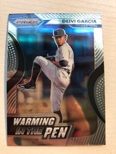 2020 Panini Prizm Warming in the Pen Deivi Garcia Yankees WIP6