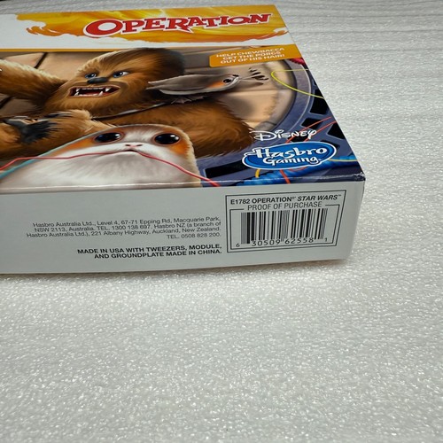 Operation Star Wars Edition Chewbacca Board Game Disney Hasbro NEW SEALED - Picture 4 of 4