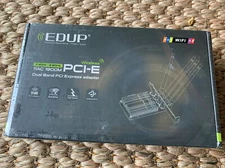 EDUP 11AC 1900M Duel Band PCI Express Adapter Base Dual Band 2.4G/5.8G #EP-9633
