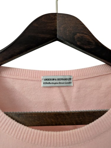 Pantalón sin mangas Anderson & Sheppard de cachemir puro para hombre talla XXL NUEVO CON ETIQUETAS - Imagen 3 de 4