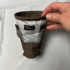 Thirty-One Cup Organizer Caddy Drink Holder Mesh Pockets Say It Softly NIB