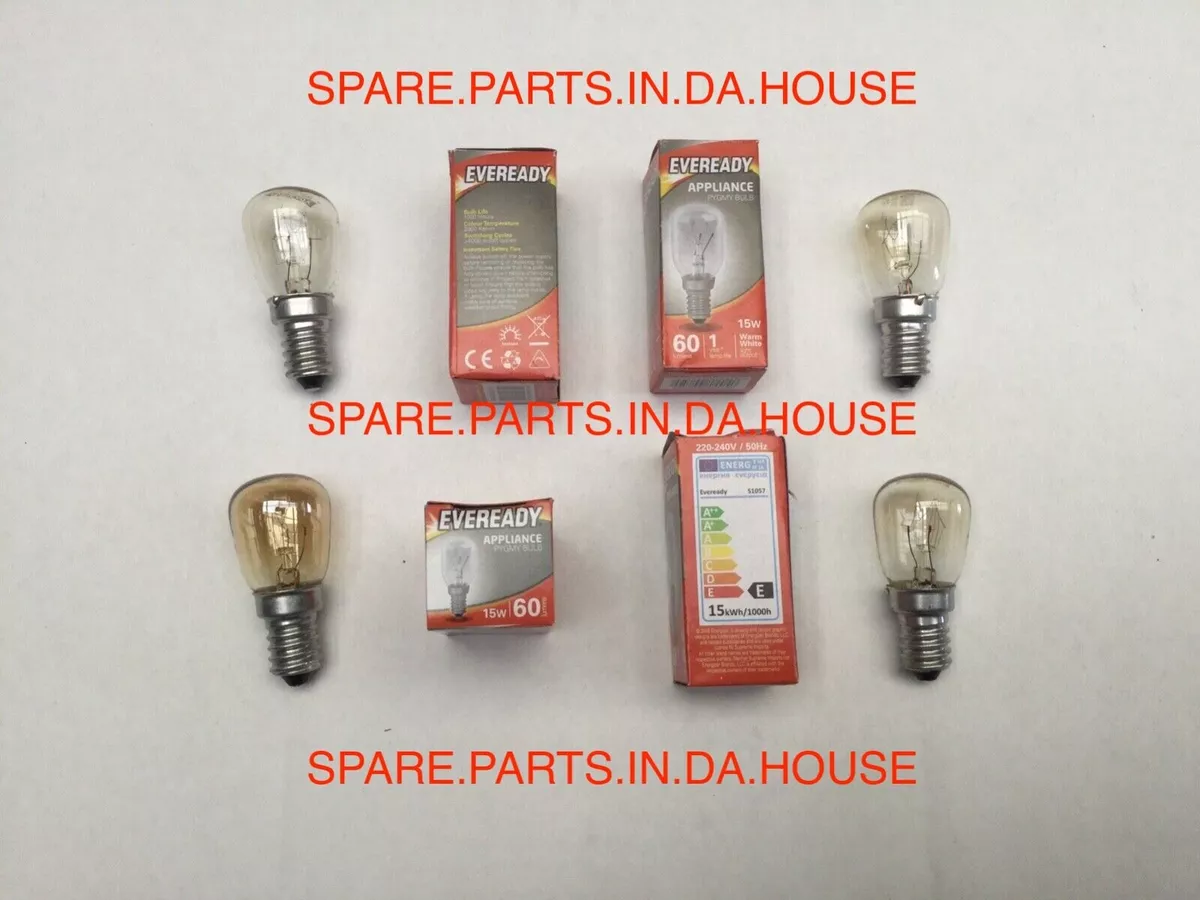 4 x Westinghouse Fridge Lamp Light Bulb Globe RJ522V RJ523V RJ523V 10