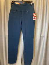 SPANX NEW NWT Womens Small Blue Denim Leggings 2066 Shaping Skinny   