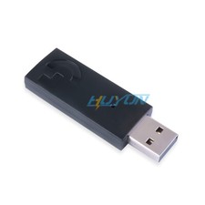 Black USB adapter for Logitech GPRO X wireless gaming earphones dongle receiver