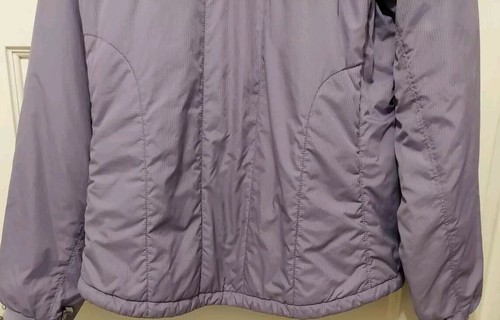 The North Face Ladies Size Large Purple Primaloft Nylon Lined Jacket - Picture 8 of 13