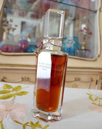 VTG 1970s 1979 Jean Louis Scherrer SCHERRER Real Parfum Perfume 1 Oz 30ml Splash - Picture 2 of 12