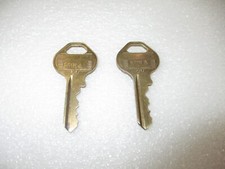 Master MIKA 17 Brass Keys One Pair