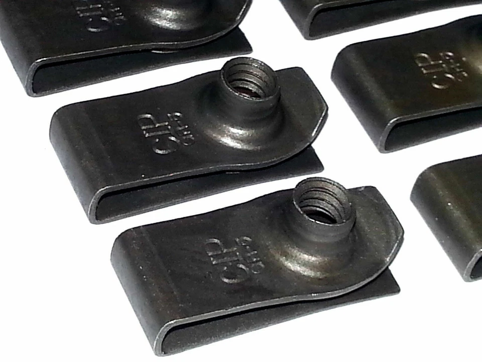 Корпус NOSR GM рама крыла решетка клапан 1/4-20 болт U зажим панель J гайка 10 шт. C - Изображение 2 из 4