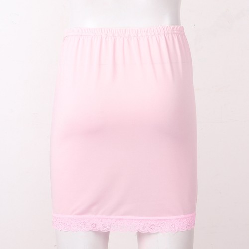 UK Women High Waist Skirt A Line Underskirt Petticoat Skirt Soft Half Slip Dress - Picture 48 of 134
