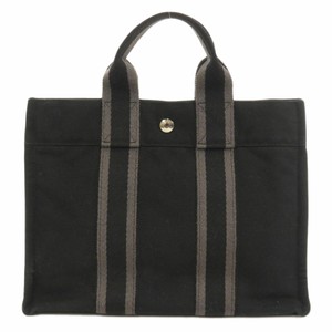 HERMES-Handbag-Sac-Fourre-Tout-PM-Canvas