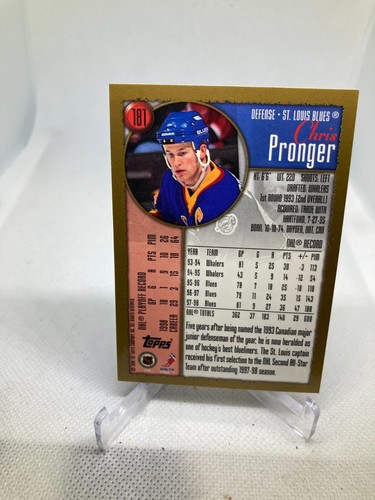 1998 - 99 Topps Hockey Carte #1 - 242 U-Pick Spedizione gratuita!!!!! - Foto 361 di 459