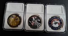 Lot Of 3 Collectible Commemorative Coins 🪙. #Z311