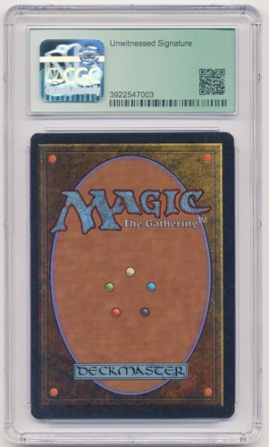 Graded Signed Adventurers' Guildhouse CGC 8.5 Legends Artist Tom Wanerstrand MTG - Picture 2 of 2