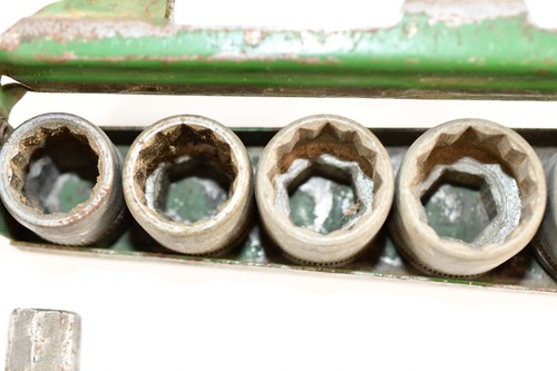 Vintage INDEXRO 1451 SAE 10 Stk. Ratsche/Steckschlüsselsatz Komplettsatz M906 - Bild 14 von 21