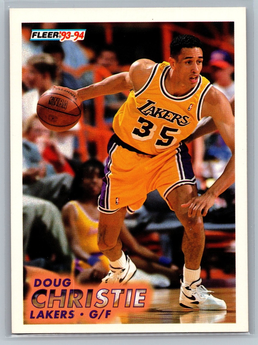 1993 Fleer #99 Doug Christie Basketball Los Angeles Lakers | eBay